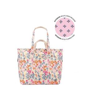 NWT Lug FERRY SE XL Wildflower Meadow Tote Bag $110 Retail